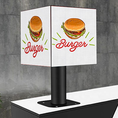High Precision Special Shape LED Display / LED Cube Screen voor winkelcentrum