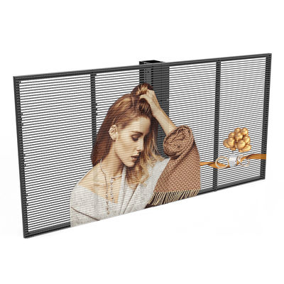 Lichtgewicht doorzichtig LED-scherm-display Videowand 500*1000mm TRA-M PH10-10