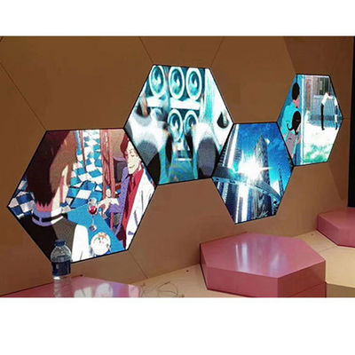 Full Color Waterproof Hexagon LED Display Indoor Custom LED Video Display Scherm