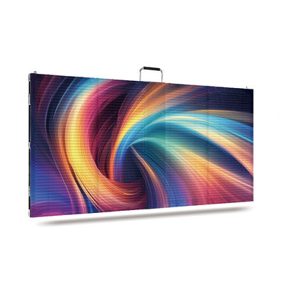 Transparante LED-scherm HT 500*1000 multi-installatie manier 3D Transparante videomuur