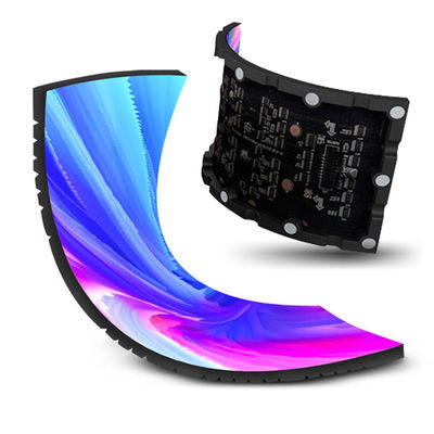 Advertentie Splicing Flexible LED Screen Wall Customized Curved LED Video Wall