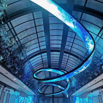 Hoge helderheid Holografisch LED-scherm volkleurig LED-scherm voor buitenreclame