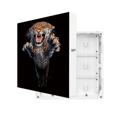 Op maat gemaakt glasvrij 3D-scherm Buiten Aluminiumkas 480mm*320mm High-Definition