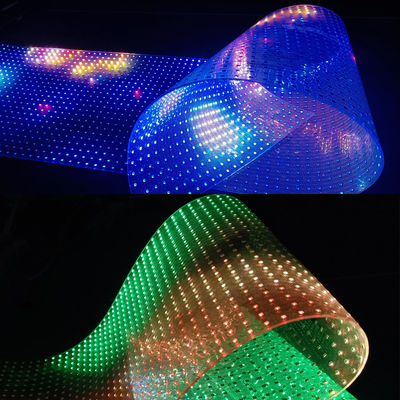 Gepersonaliseerd LED-kristalfilmbeeldscherm Volkleurenbeeldschermoplossing met een levensduur van 100000 uur