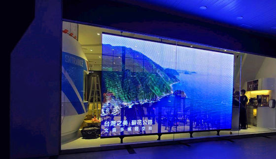 1000*1000 Transparent LED Display Scherm hoge helderheid -P5-10 Dun en helder