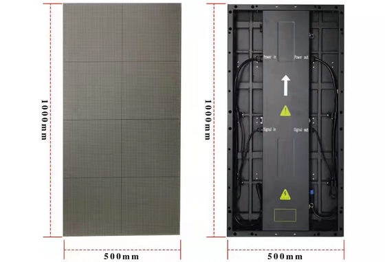 DM-R PH2.9 LED verlicht vloertegels 500mmx1000mm Voor buiten / binnen