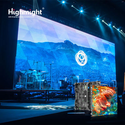 RH-A 3.9 Outdoor LED Display Screen Verhuur 500*500mm Voor reclame