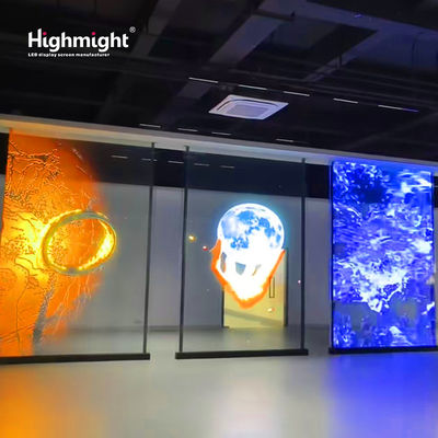 JL-15 Multifunktioneel holografisch LED-kristalfilmscherm voor reclame en tentoonstellingen