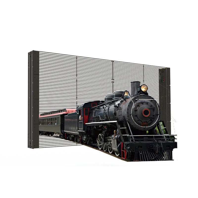 TRA-B PH5-10 Indoor See Through LED Screen 1000mmX1000mm Aluminium Transparent Display