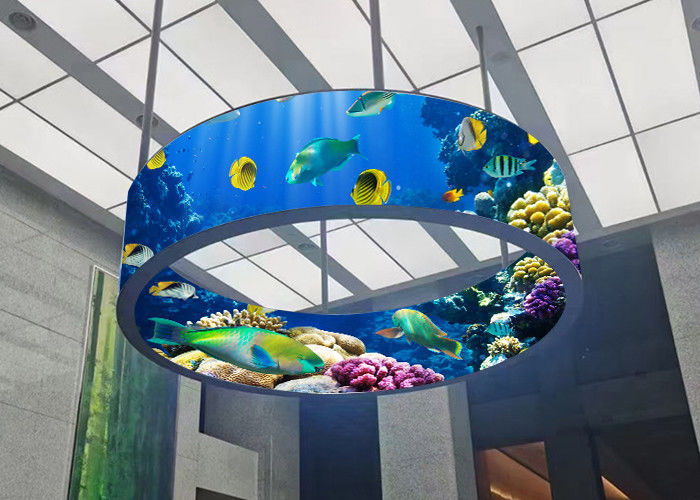 Hoge helderheid Holografisch LED-scherm volkleurig LED-scherm voor buitenreclame