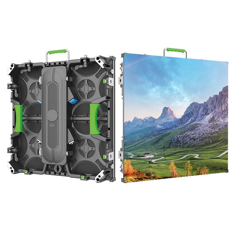 500*500mm RS-A 4.8 Videowand binnen verhuur LED-scherm hoge helderheid