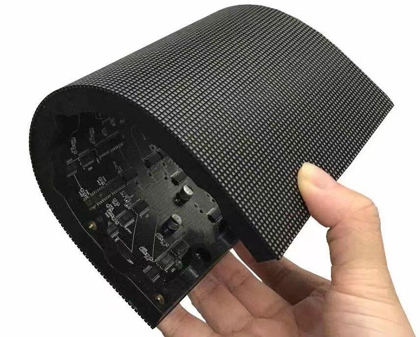 Advertentie Flexible LED Stage Screen Full Color Curved LED Display Wall