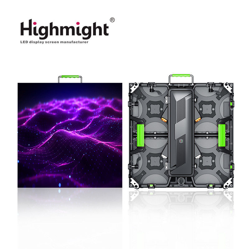 Volkleurig scherm voor binnen- en buitengebruik, snelle installatie en demontage van LED-verhuur-scherm